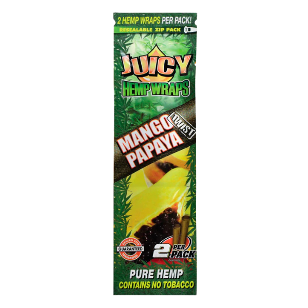 Juicy Jay Hemp Wraps / 2pk / Mango Papaya